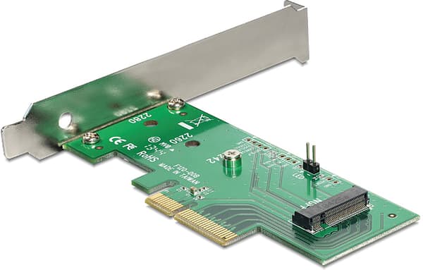 Controller card, PCI-E 3.0 x4, 1xM.2 SATA