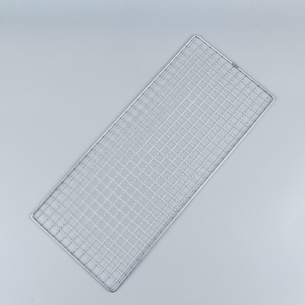 Grillrist i rustfritt stål - 26x44 cm