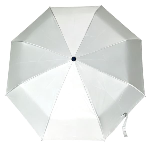 Automatisk Hopfällbart Paraply med UV-Skydd White