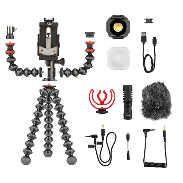 Vloggsett Smarttelefon GorillaPod