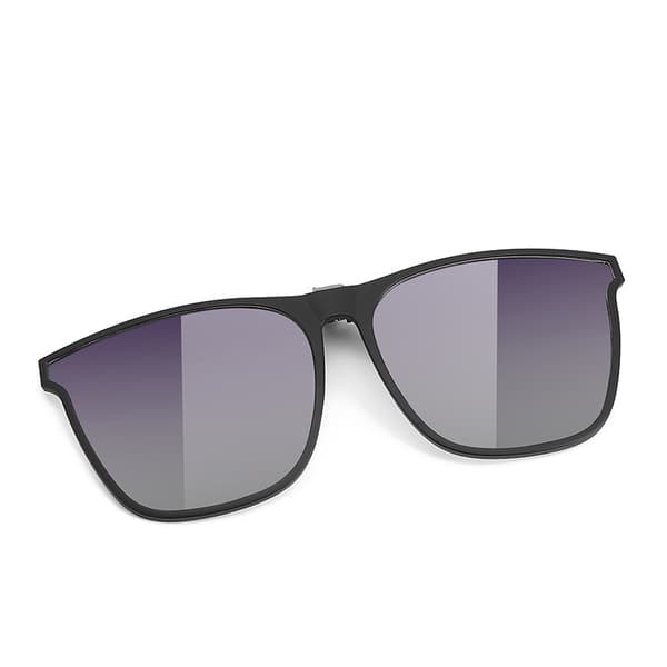 Clip-on solbriller - til brillerammer Purple+grey