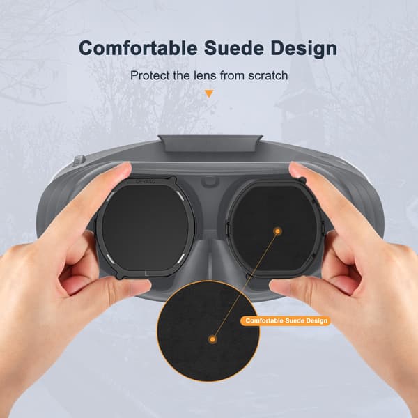 DEVASO linsedeksel med magnetisk feste for PS VR2