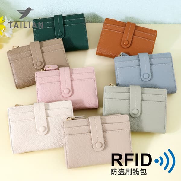 RFID-blokerende pung Red