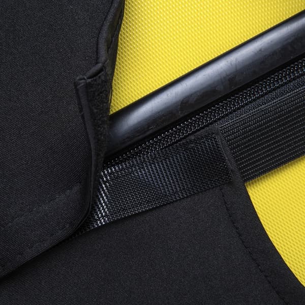 Bagageskydd - Förtjockat resväskeskydd i polyester Black S