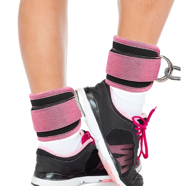 Ankelremmar för Kabelmaskiner, 2-pack Pink
