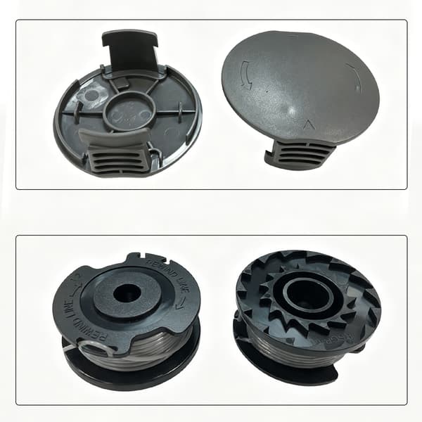 Sett med spole og deksler til Bosch Easy GrassCut 4-Pack
