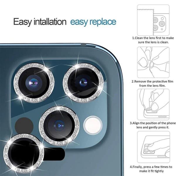 Kameraskydd 2-pack Blue iPhone 13/13 Mini