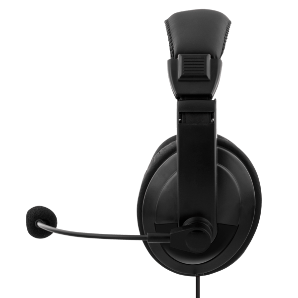 Stereo Headset, over-ear, vol control 2x3.5mm 2m