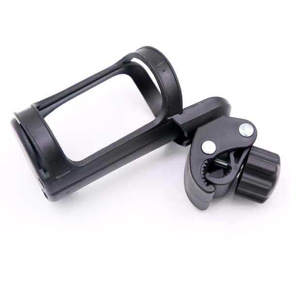 Roterbar flaskeholder til cykel sort