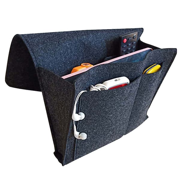 Filtoppbevaringspose til seng/sofa DarkGrey