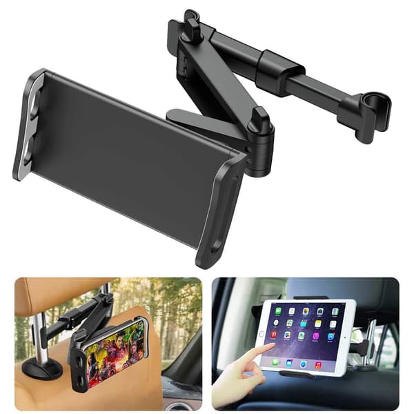 Sammenfoldelig holder til bilen til telefon og tablet 4-11"