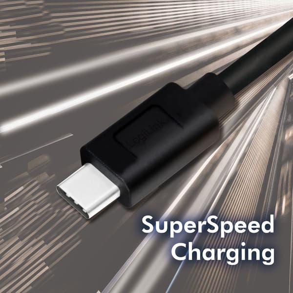 USB-A - USB-C-kabel USB 3.2 Gen1 15W 0,5m