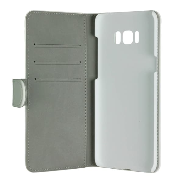 Mobilfodral 3 Kortfack Vit - Samsung S8 Plus