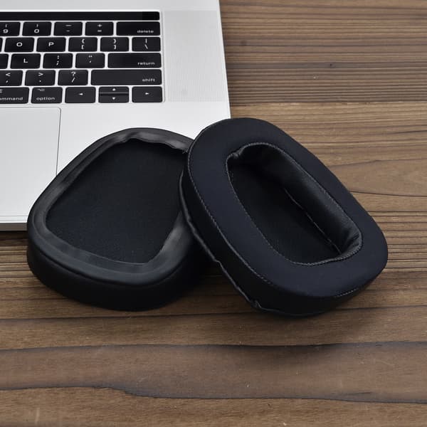 Erstatningsøreputer og etuier for Logitech G633/G933 Black