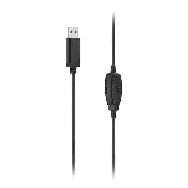 Headset PC Office Stereo On-Ear HS-USB250 V2 Black