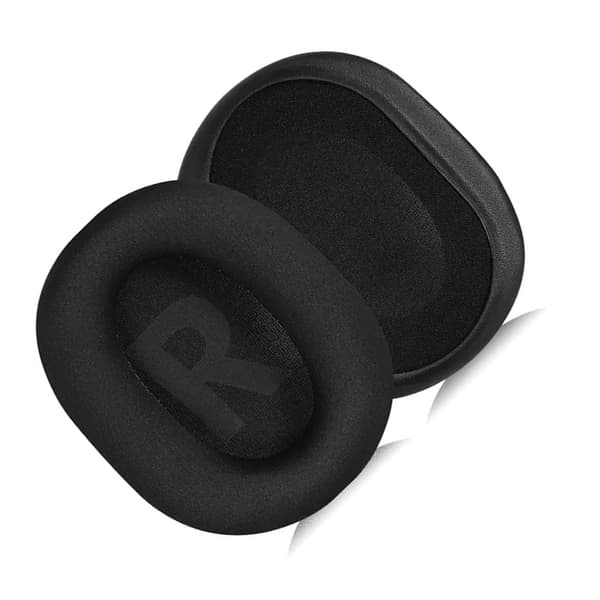 Sort is silke stof ørepuder til Logitech G PRO X (2 stk)