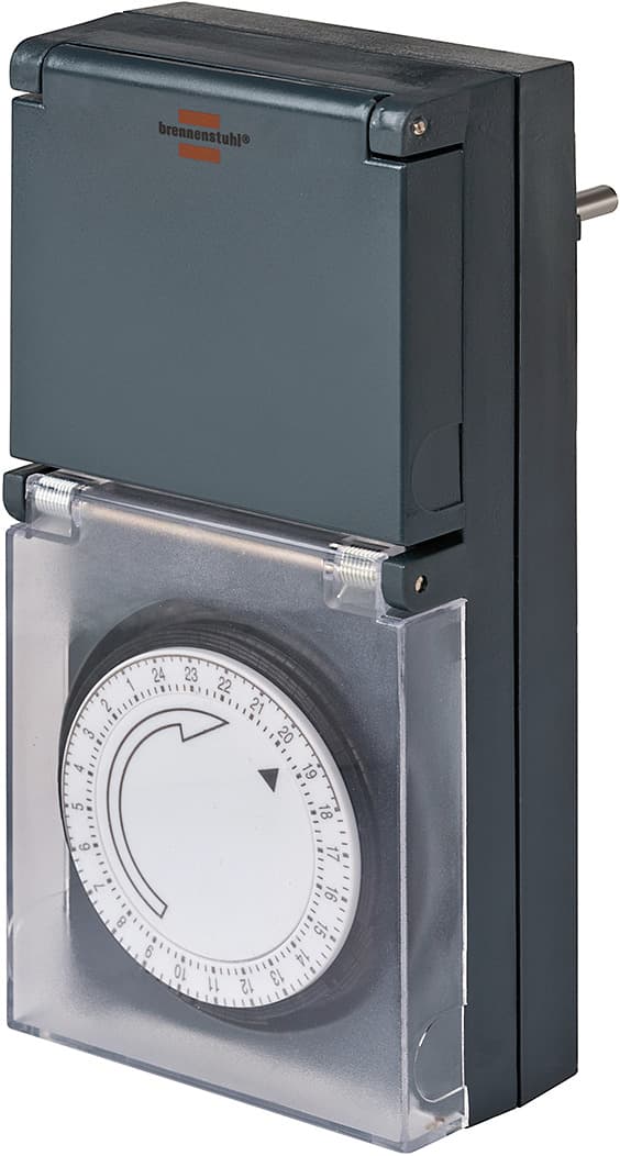 Barnsäkert Uttag, 24timmars timer, utomhus, 16A