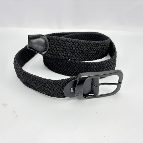 Miesten elastinen kudottu vyö 105 cm Black