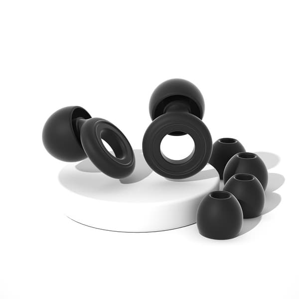 Ørepropper med etui Black