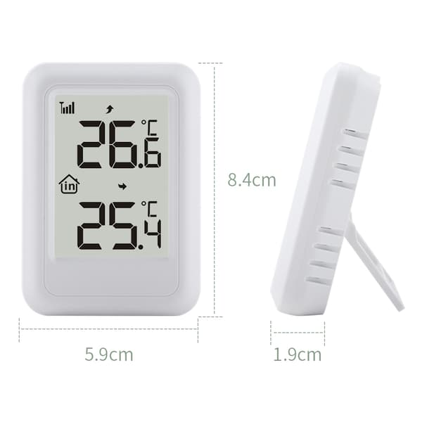 TS-FT0401 Innendørs Utendørs Termometer med Trådløs Sensor