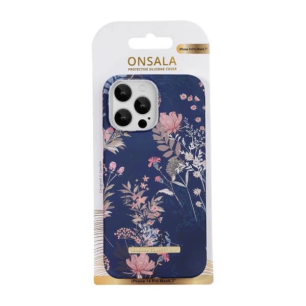 Wallet iPhone 14 Pro Max Dark Flower