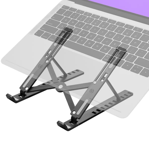 SWMAGICSTAND2 Bærbart bordstativ til laptop/tablet max 15,6" Sort