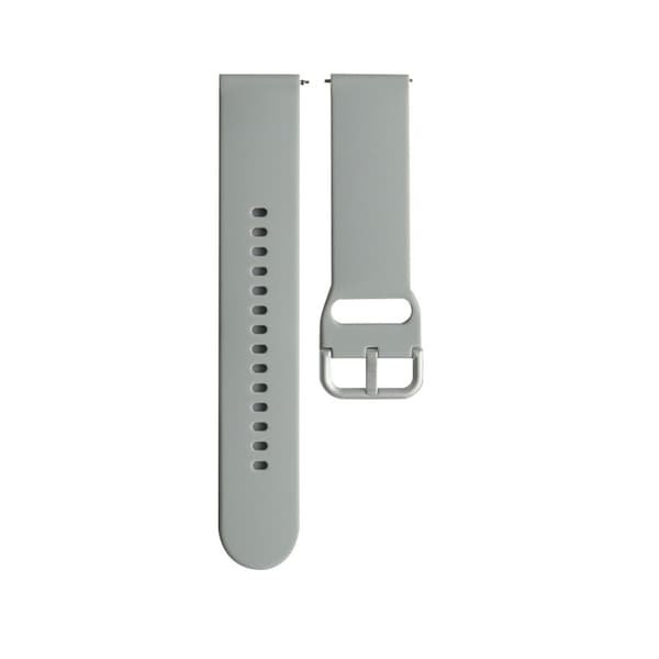 Grå silikonerem til Fitbit Versa 2/Lite - 22 mm
