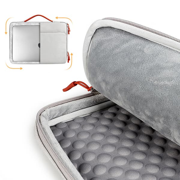 Vanntett laptopveske Grey M