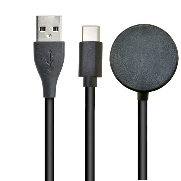 2-i-1 oplader til Samsung Galaxy Watch & telefoner
