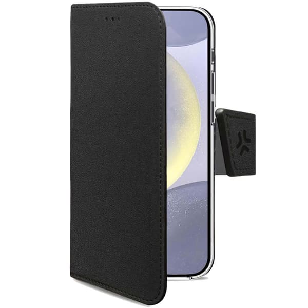 Wally Wallet Case Galaxy S24+ 5G Svart