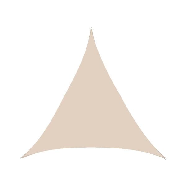 Trekantet Solsejl / Sejldug Beige S