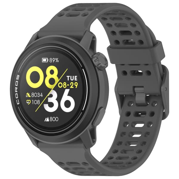 Klockarmband i Silikon för COROS PACE 3 Black