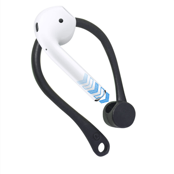 Silikon ørekroker til Apple AirPods 1/2/Pro Black