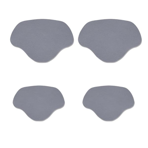 Hälskydd / Reparationslappar för Skor, 4-pack Grey