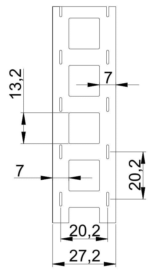 Batteri nikkelstripe -2P - 5 meter rull M