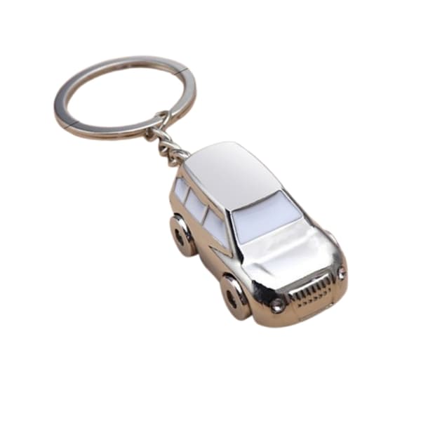 Jeep Nøglering - Miniature Bil Nøglering