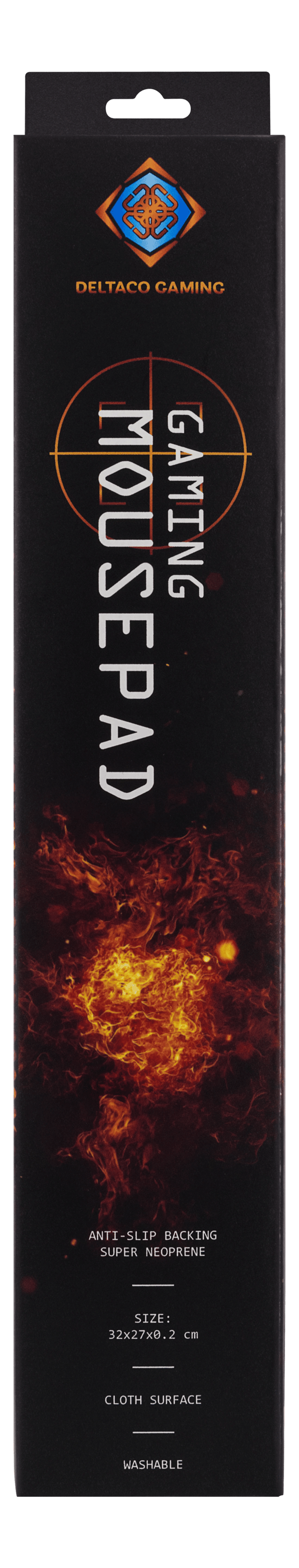 DMP210 S Mousepad in neoprene, 320x270x2mm, black