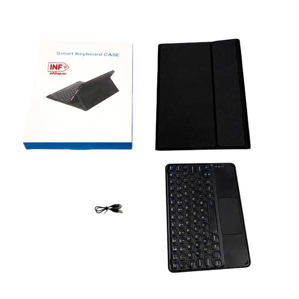 Bluetooth-tangentbordsfodral för Samsung Galaxy Tab A9+ 11" Black