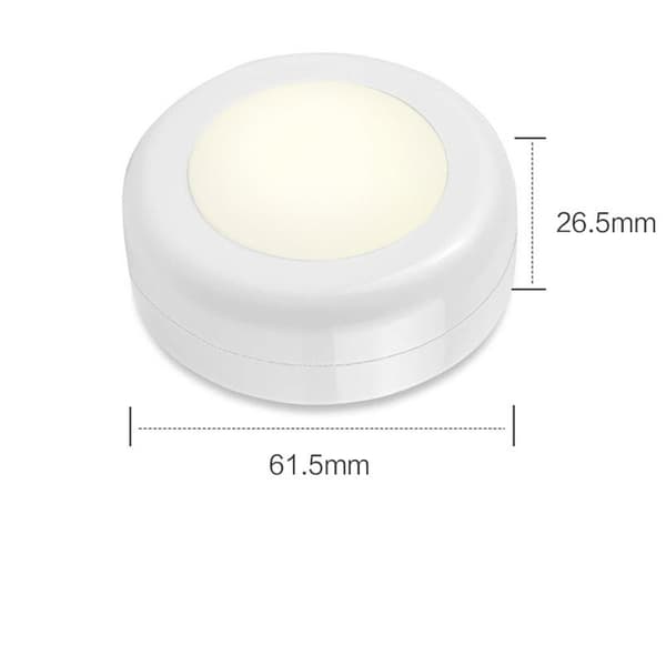 LED spotlight med fjernkontroll 3-pack