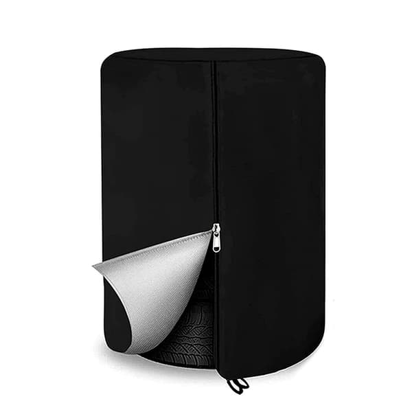 Skyddande Däckkåpa Black L