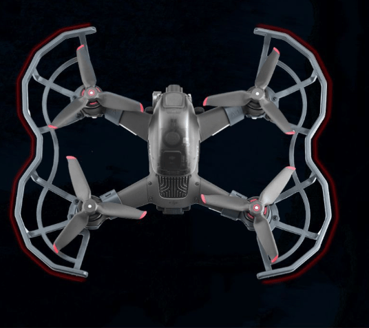 DJI FPV Combo potkurin suojus Black