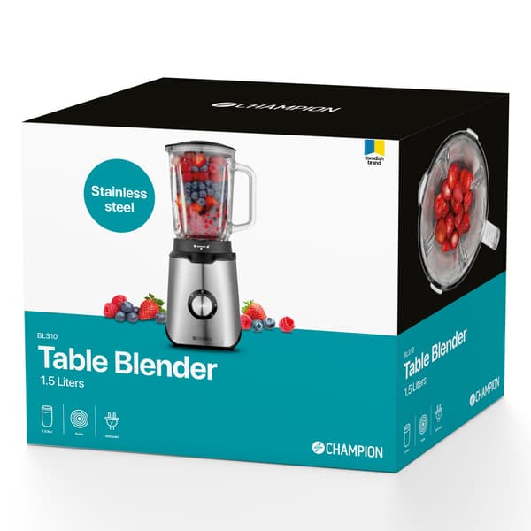Blender 1,5L 600W Glaskande BL310 Rustfri