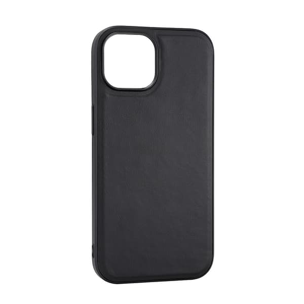 Cover Læder Magseries Sort - iPhone 15