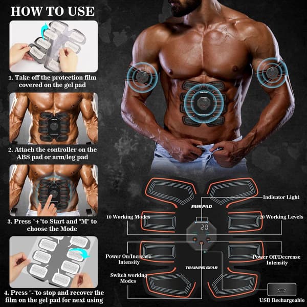 Smart magetrening med gelputer