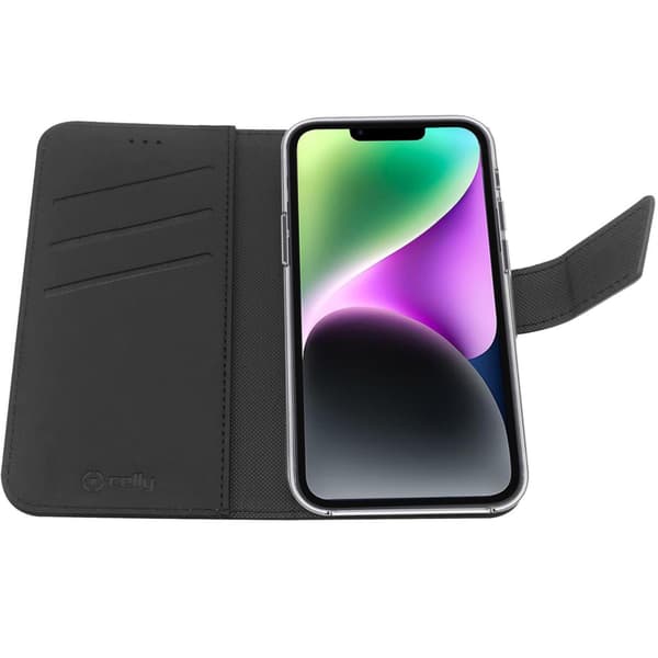Lommebokveske til iPhone 14 svart