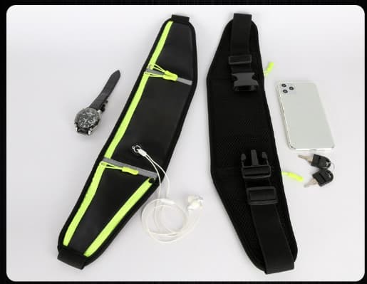 Marathon Triple Pouch -juomavyö Black