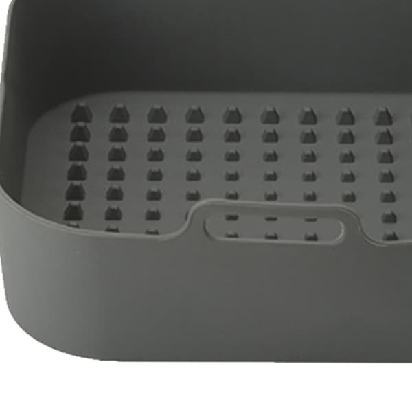 Silikonskål til Air Fryer Grey 20 cm