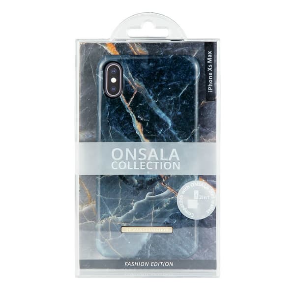 Mobilskal Shine Grey Marble - iPhone XS Max