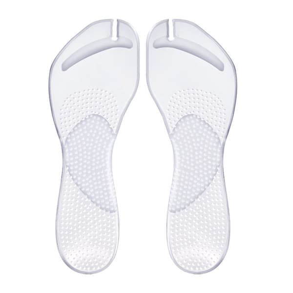 Buestøttepude indersål til sandaler og flip-flops 1 par Transparent S