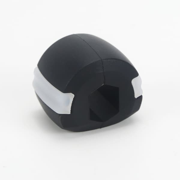 Jawline trainer - leuan treenaus silikoni musta 1 Pack